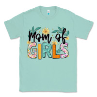 Seafoam mom of girls Classic Tee - JahusDesignShop