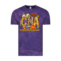 Cloud Purple fall cna certified nursing assistant Vintage Tee - Zillion Design Studio