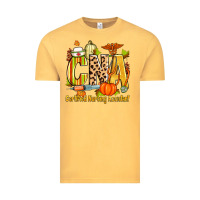 Vintage Mustard fall cna certified nursing assistant Vintage Tee - Zillion Design Studio