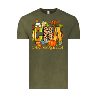 Vintage Olive fall cna certified nursing assistant Vintage Tee - Zillion Design Studio