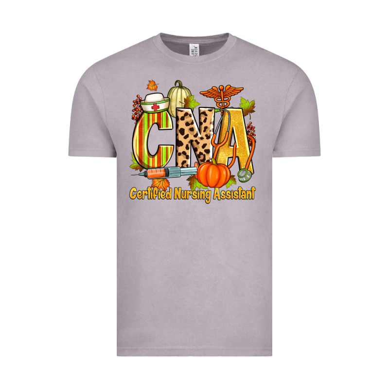 Fall Cna Certified Nursing Assistant Vintage Tee by Zillion Design Studio | Teevron
