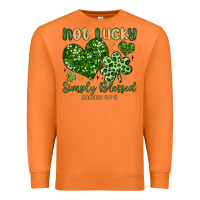 Carrot not lucky simply blessed Premium Sweatshirt - MaliasSmallBusiness