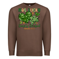 Chestnut not lucky simply blessed Premium Sweatshirt - MaliasSmallBusiness