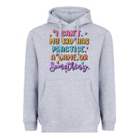 Heather Grey sports mom Heavyweight Hoodie - MaliasSmallBusiness
