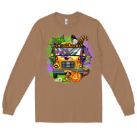 Toasted Coconut halloween school bus Long Sleeve Tee - AdoDesignShop