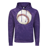 Cloud Purple baseball Vintage Hoodie - texasbilliewilder