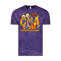 Cloud Purple fall cma certified medical assistant Vintage Tee - Zillion Design Studio