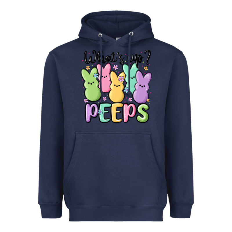 What's Up Peeps Heavyweight Hoodie by MaliasSmallBusiness | Teevron