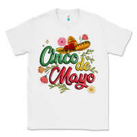 White cinco de mayo Classic Tee - JahusDesignShop