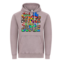 Vintage Zinc think before you judge autism Vintage Hoodie - Zillion Design Studio