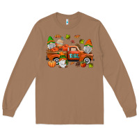 Toasted Coconut fall gnomes truck Long Sleeve Tee - AdoDesignShop