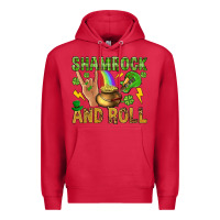 Cardinal Shamrock and roll Premium Hoodie - BundleAndBundleShop