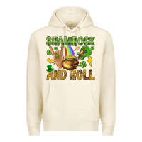 Sandshell Shamrock and roll Premium Hoodie - BundleAndBundleShop