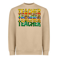 Mushroom teacher teacher teacher Heavyweight Sweatshirt - texasbilliewilder