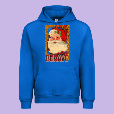 Behave Santa Urban Hoodie Designed By Bettercallsaul