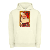 Pigment Pistachio Behave Santa Urban Hoodie - Bettercallsaul