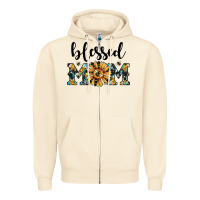 Sandshell blessed mom Zipper Hoodie - JahusDesignShop