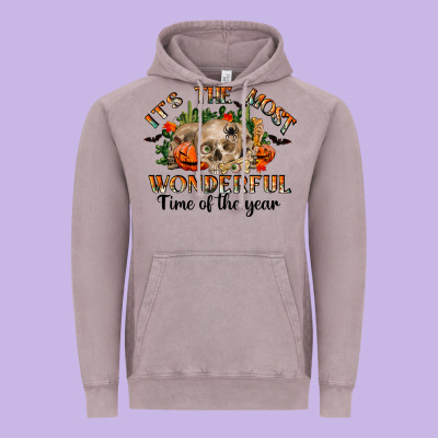 Vintage Hoodie it's the most wonderful time of the year
