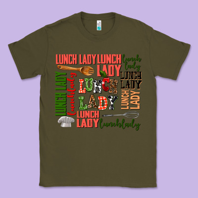 Lunch Lady Classic Tee Designed By Adodesignshop