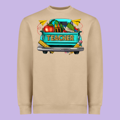 Heavyweight Sweatshirt teacher truck