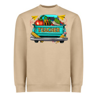Mushroom teacher truck Heavyweight Sweatshirt - texasbilliewilder