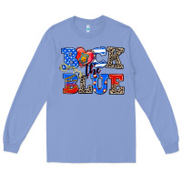 Colony Blue back the blue Long Sleeve Tee - AdoDesignShop