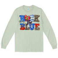 Matcha back the blue Long Sleeve Tee - AdoDesignShop
