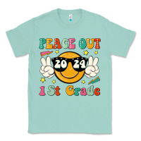 Seafoam peace out 2024 1st grade Classic Tee - JahusDesignShop