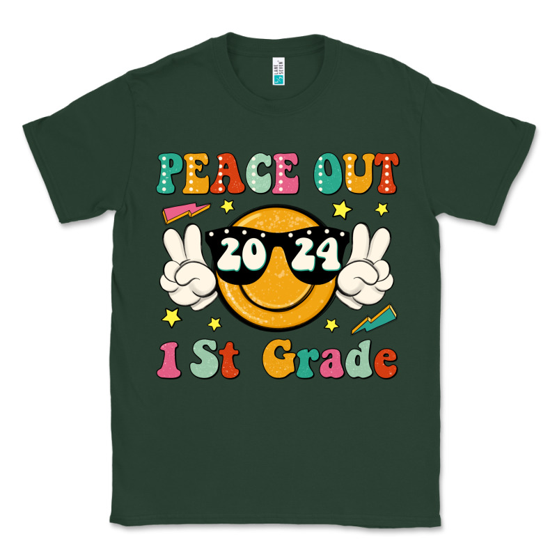 Peace Out 2024 1st Grade Classic Tee by JahusDesignShop | Teevron