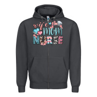 Smoke wife mom nurse Zipper Hoodie - BundleAndBundleShop