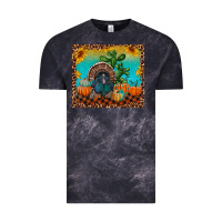 Cloud Black turkey and pumpkins Vintage Tee - RanaPortraitStore