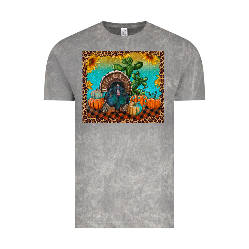 Turkey And Pumpkins Vintage Tee by RanaPortraitStore | Teevron