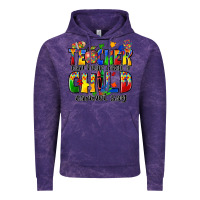 Cloud Purple teacher can hear what a child cannot say Vintage Hoodie - Zillion Design Studio