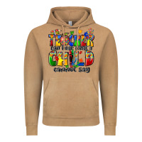 Vintage Camel teacher can hear what a child cannot say Vintage Hoodie - Zillion Design Studio