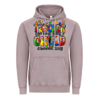 Vintage Zinc teacher can hear what a child cannot say Vintage Hoodie - Zillion Design Studio
