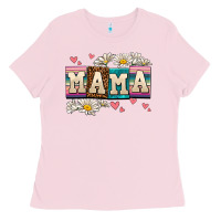 Bubblegum Pink mama Ladies Tee - AdoDesignShop