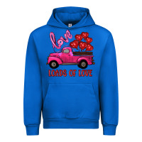 Cobalt valentine's day loads of love turck with balloons Urban Hoodie - RanaPortraitStore