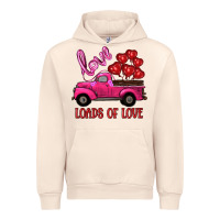 Sandshell valentine's day loads of love turck with balloons Urban Hoodie - RanaPortraitStore