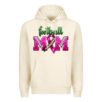 Tofu Football Mom Breast Cancer Premium Hoodie - BundleAndBundleShop