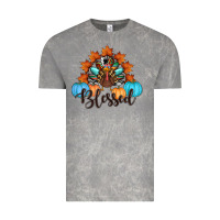 Cloud Rock thanksgiving turkey pumpkin blessed Vintage Tee - RanaPortraitStore