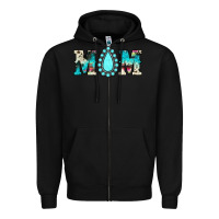Black mom Zipper Hoodie - JahusDesignShop