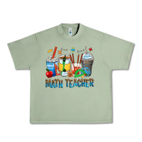 Oil Green math teacher coffee cups Urban Heavy Tee - Zillion Design Studio