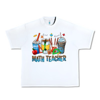 White math teacher coffee cups Urban Heavy Tee - Zillion Design Studio
