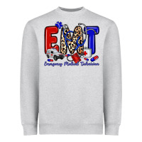 Heather Grey emt emergency medical technician Heavyweight Sweatshirt - Zillion Design Studio