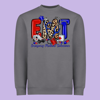 Heavyweight Sweatshirt emt emergency medical technician