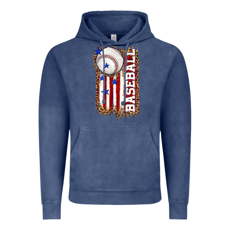 Baseball American Flag Vintage Hoodie by texasbilliewilder | Teevron