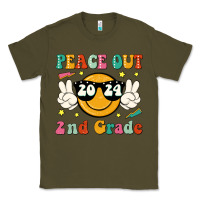 Army Green peace out 2024 2nd grade Classic Tee - JahusDesignShop