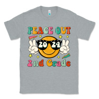 Heather Grey peace out 2024 2nd grade Classic Tee - JahusDesignShop