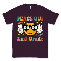 Plum peace out 2024 2nd grade Classic Tee - JahusDesignShop