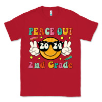 Red peace out 2024 2nd grade Classic Tee - JahusDesignShop